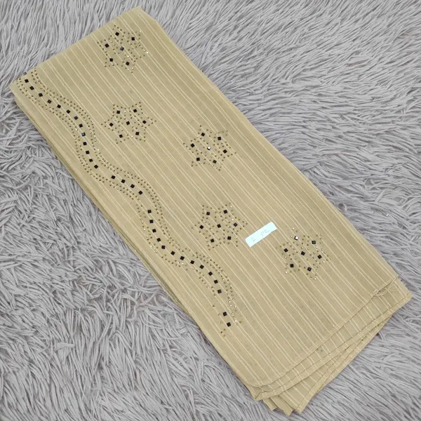 Chiffon Hijab with stone work | HJ24